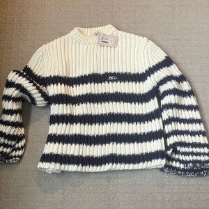 NWT Peter Millar Women's Striped Sweater